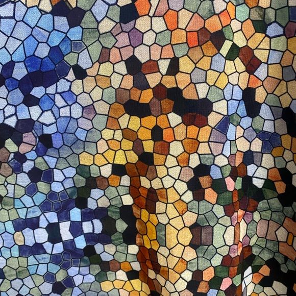 One World Mosaic Tank, SZ 2X - Picture 4 of 7